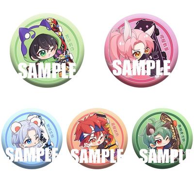 SK8无限滑板徽章同人原创周边历兰加知念樱花乔镭射吧唧动漫玩具