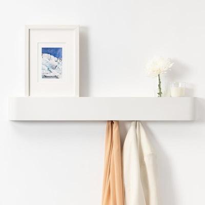 壁挂式衣架用客玄厅桃关处衣服挂架胡木墙上衣家帽挂钩单板衣架