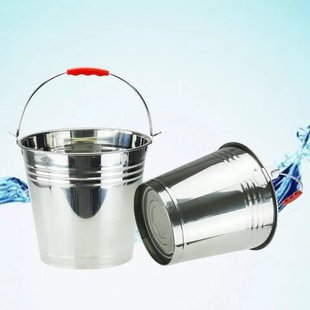 特厚不锈钢提水桶清洁桶洗菜桶洗衣多用桶冰桶蓄水多用桶家用商用
