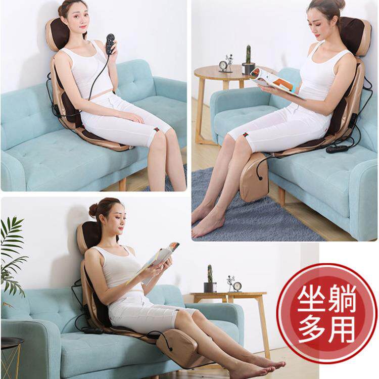 按摩椅背部腰垫部颈椎功能全身家用按揉捏开背摩仪靠垫多椅垫QSM