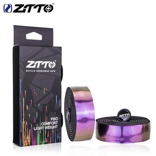 ZTTO公路车把带自行车把手极光把带渐变色缠绕减震绑带牛角把带