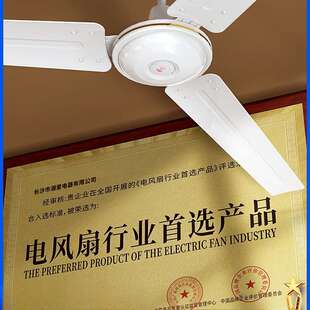 宿舍工业吊式 吊扇56寸大风力铁叶家用客厅2025新款 电风扇JR