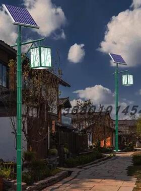 竹节灯 仿竹子路灯 绿色立柱灯 农家乐路灯生态园路灯景区公园灯