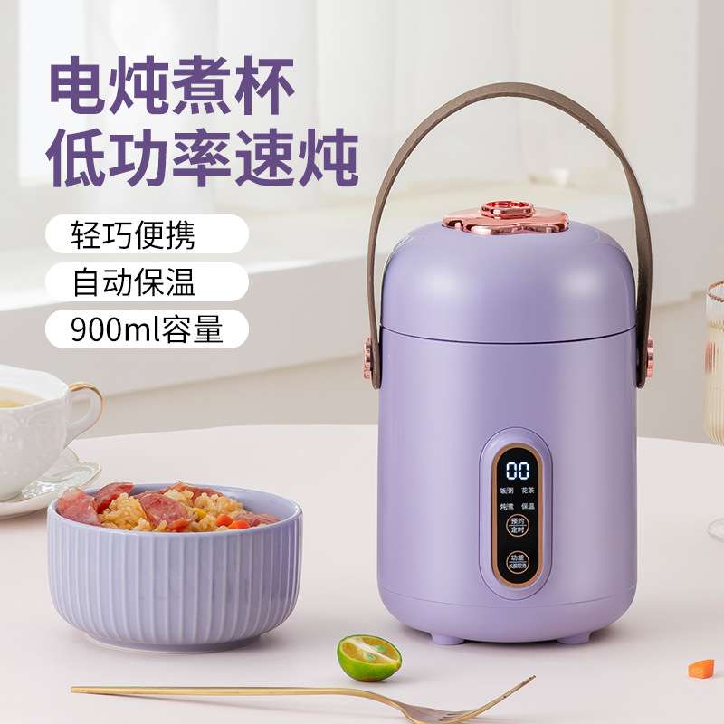 智能小电炖锅煮粥神器家用多功能迷你便携式炖煮锅煲汤熬粥电炖杯