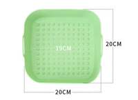 Air Fryer Silicone Pot Thick Reusable Silicone Square Air Fr thumbnail 2