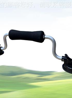 吸盘式划艇车架独舟43728双吸盘助推器皮辅上车助滚轮木推船器厂