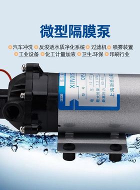 VHM7原厂DP-60隔膜泵隔膜增压水泵清洗机增压泵 高压隔膜泵