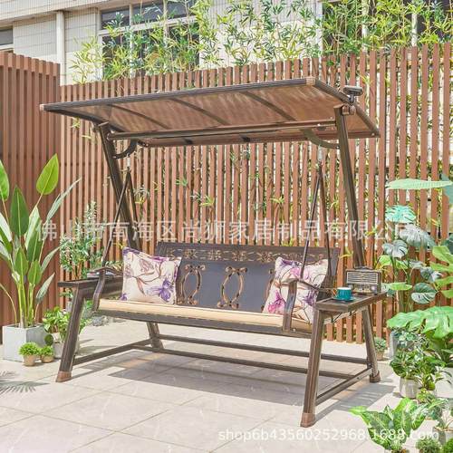 形户外千吊椅室外庭L院秋阳台家用三人简易双人秋千椅子懒人883摇