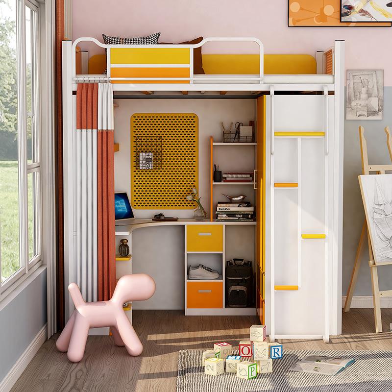 大学生公寓GYC-3630床舍员工一体寝室职员制钢研究生学校床下桌连