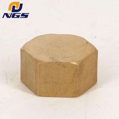 铜金属内丝头堵帽96T/PF01/23/4分堵四六分分螺丝闷头管堵塞