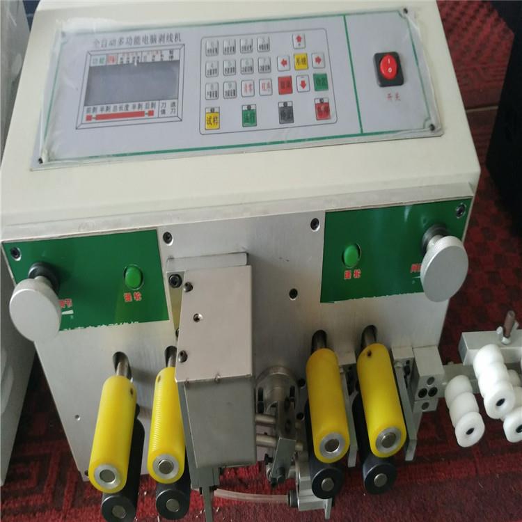 超缆粗电线剥皮机 1平方 25平方大功率动YF-八轮裁线机 八轮驱6动