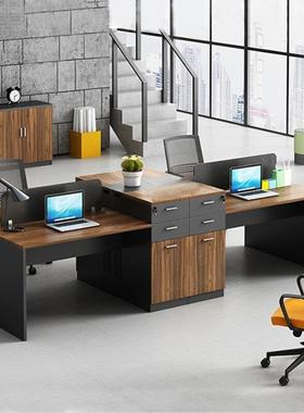 办椅组合职员办桌公桌电脑桌椅装现代简约四人位工套位员工BWY-10