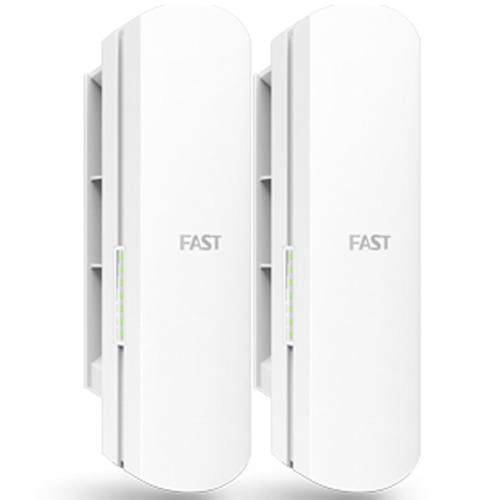 FWB201迅捷无线网桥套装1km/5km监控室外防水2.4G大功率WIFI/一对