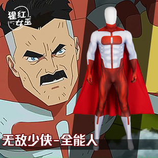 !无敌少侠全能人cos服诺兰格雷森cosplay连体衣欧美服装