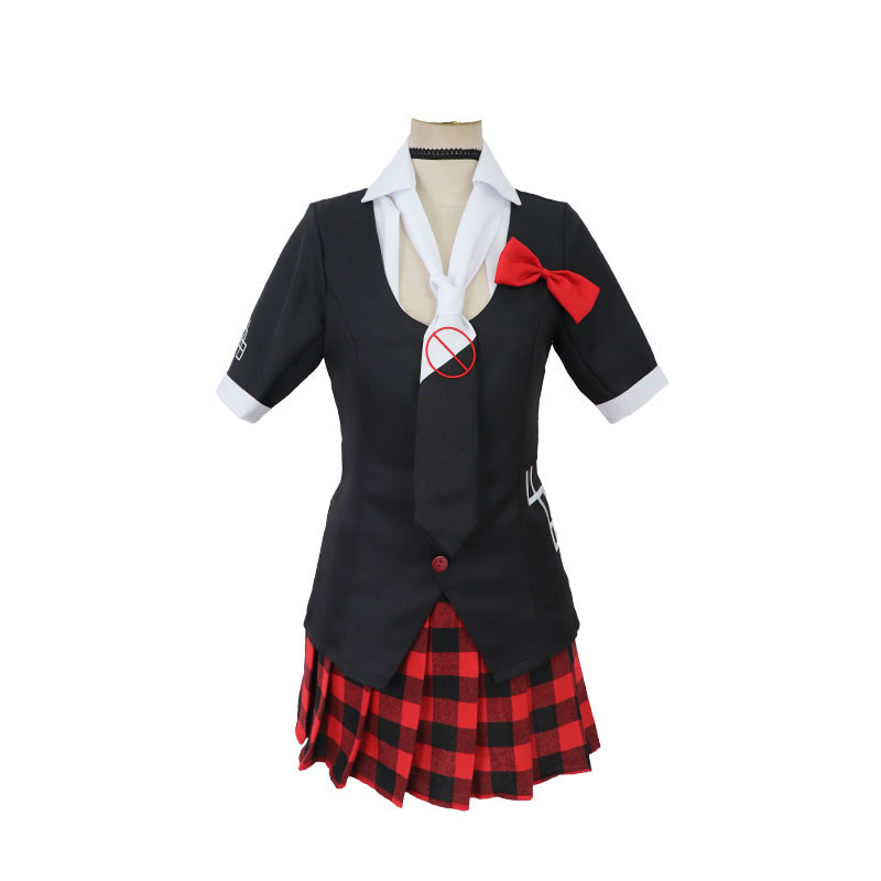 弹丸论破轮舞DanganRonpa江之岛盾子cosplay服全套衣服现货泡泡袖