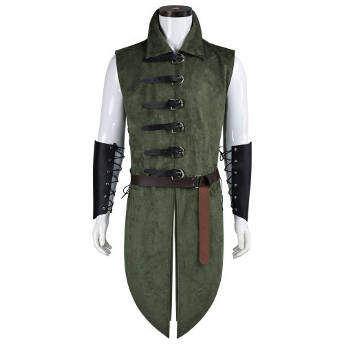 魔戒霍比特人精灵王马甲cos服万圣节文艺复兴角色扮演马甲