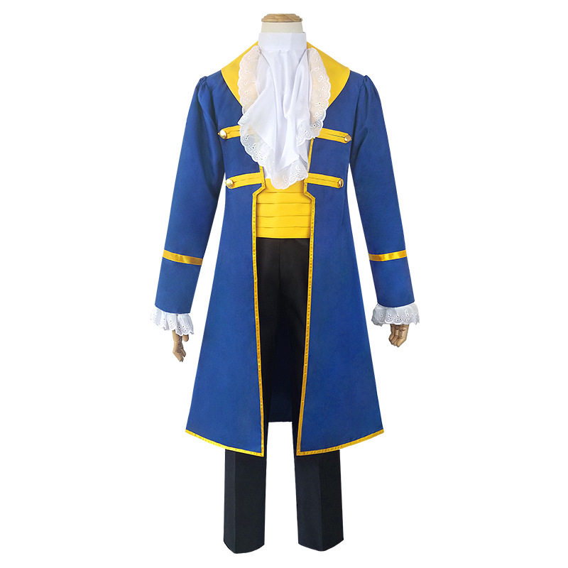 甜哒哒美女与野兽王子cosplay服装舞台服表演服万圣节cos服装