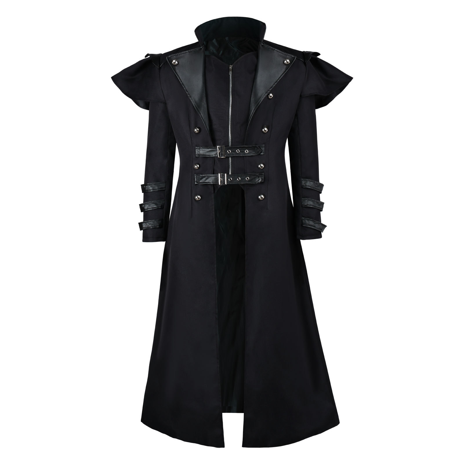 【现货】三角洲cos服典狱长格赫罗斯皮款风衣外套cosplay万圣节