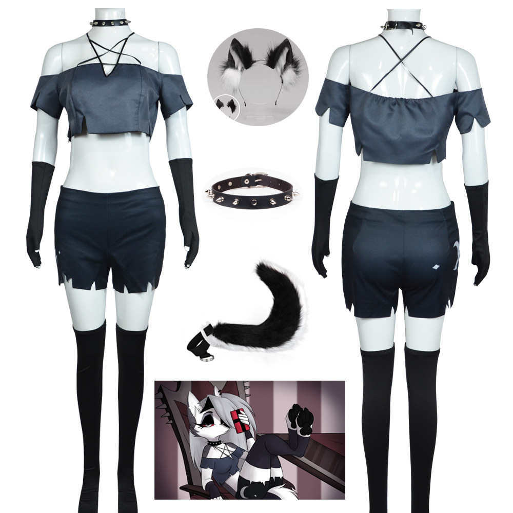 极恶老大cos服HelluvaBos地狱客栈loona露娜cosplay服装角色扮演