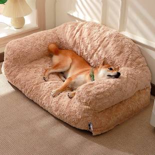 通用可拆洗大型犬狗床狗窝狗垫子冬季 猫窝四睡季 垫宠沙物猫发