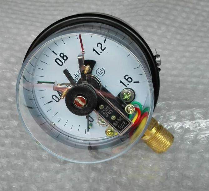 上海仪川径向 yx100 0-1.6MPa 1MPA 电接点压力表 直径100mm