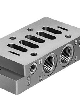 费斯托  FESTO 电磁阀底座 阀板  VDMA 24345-A-3  现货