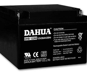 DAHUA 大华蓄电池 DHB12260 大华电池 12V26Ah