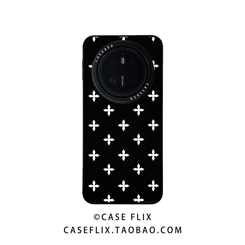 苹果16潮牌十字花手机壳