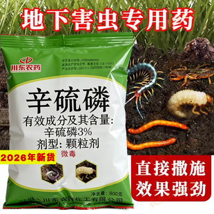 辛硫磷地下害虫专用药颗粒剂拌土壤杀虫剂蛴螬蚂蚁蝼蛄农药辛硫麟