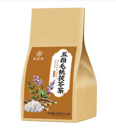 焦韵堂五指毛桃茯苓茶5g*30包/袋赤小豆薏苡仁芡实栀子橘皮苦荞