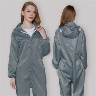 连帽印字 喷漆雨衣摩托车服可防尘服防水防油男连体工作服套装