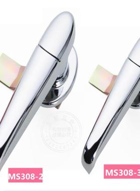 配电箱锁执手锁开关柜门锁电柜锁转舌ms30823带把手开关柜锁