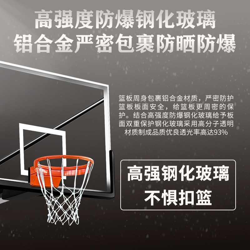 篮球架子室外标准款成人升降可移C动加防室内手动电动液压篮球架图片