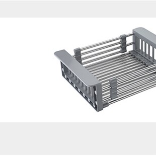 大单槽洗菜盆304不锈q钢水槽拉丝厨房家用加厚洗手池台上盆6845