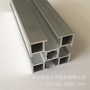 工业围栏自动化设备外骨架铝型材 直供氧化银白铝材4040铝型材