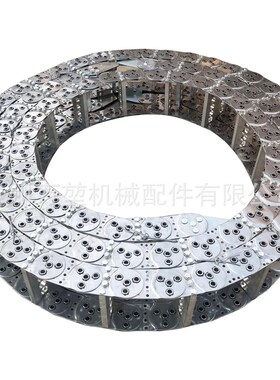 供应钢制拖链不锈钢拖链TL125I型钻孔机床穿线拖链TL125II钢拖链