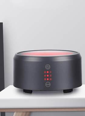 智能静音电陶炉玻璃壶专用炆火圆形煮茶器底座小型茶炉
