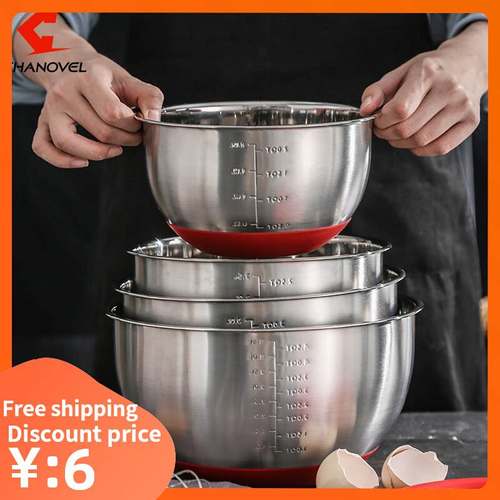 Mixing Bowls Non Slip Whisking Egg Bowls For Salad Baking