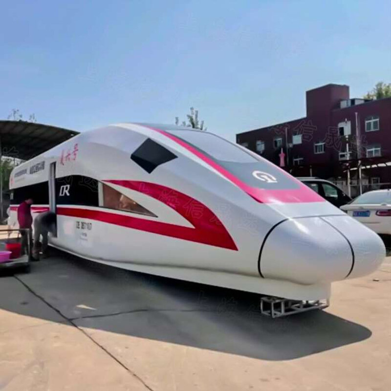 复兴号高铁模拟舱铁艺模型 铁路交通专业实训设备 大型乘务培训仓