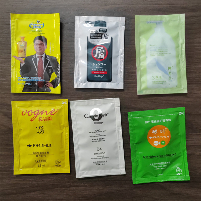 琴叶碧罗袋包洗发水袋装15ml护发素还原酸生姜洗发水去屑袋包