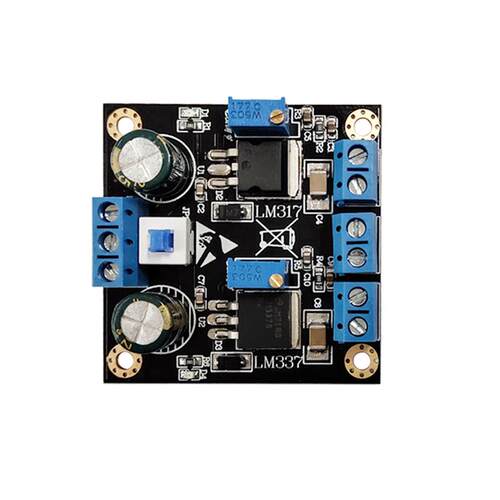 LM317 LM337正负电源线性直流稳压电源 可调电源模块降压电源模组