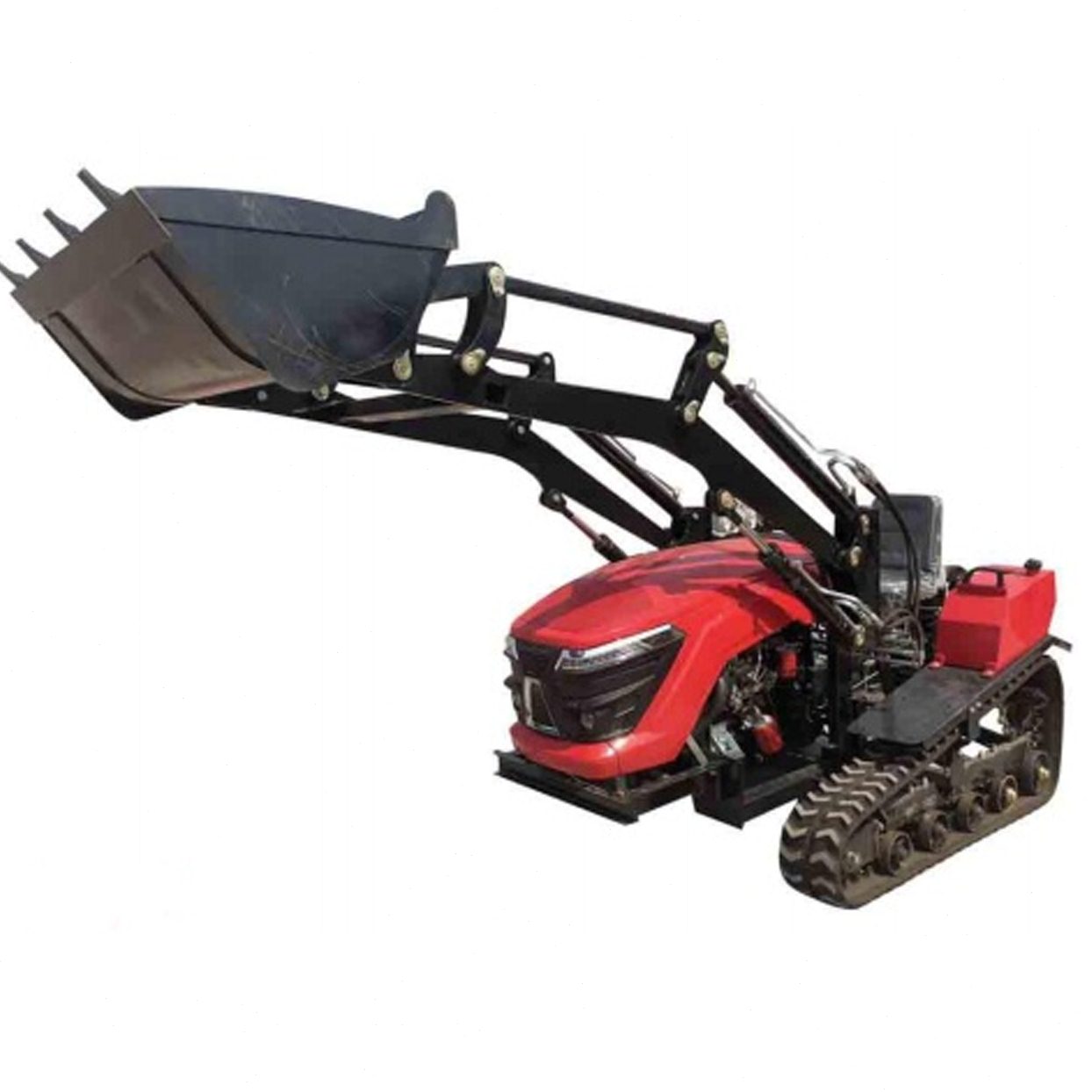 .35马力履带式旋耕机 田园管理机多功能开沟机 农用水旱两用乘坐