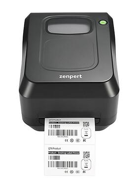 zenpert先擘4T520/530条码标签打印机碳带洗水唛价格贴纸珠宝打印