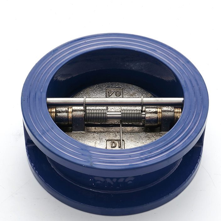 .铸铁对夹式蝶形止回阀逆止阀向阀对夹式止回阀H77X-16Q止回阀