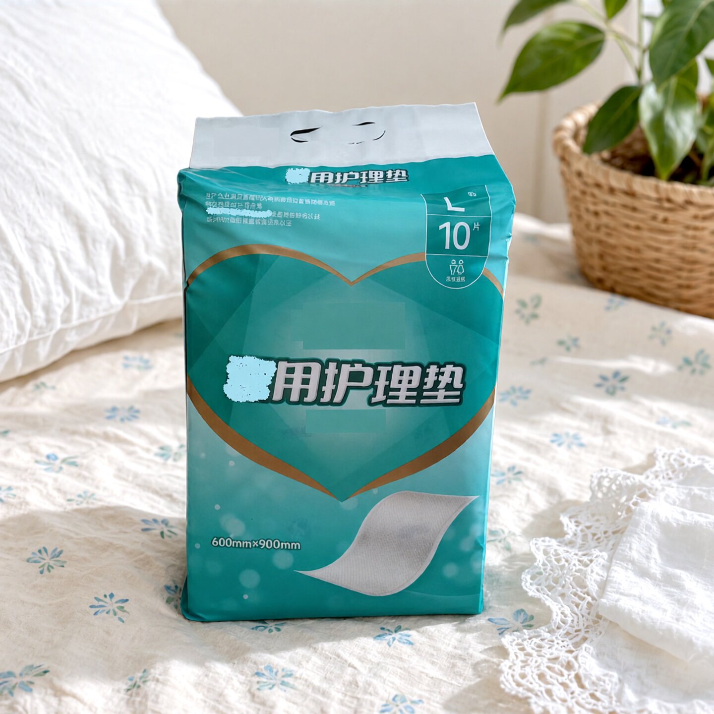 爱舒乐成人护理垫一次性隔尿垫10片装婴儿孕产妇护理用品600*900
