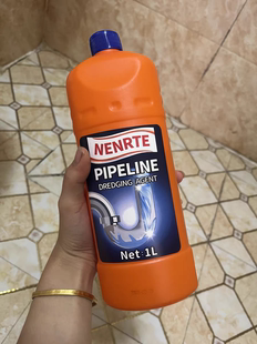 丽能下水道疏通神器洗碗池液体凝胶下水道清洁剂管道疏通剂1L防臭