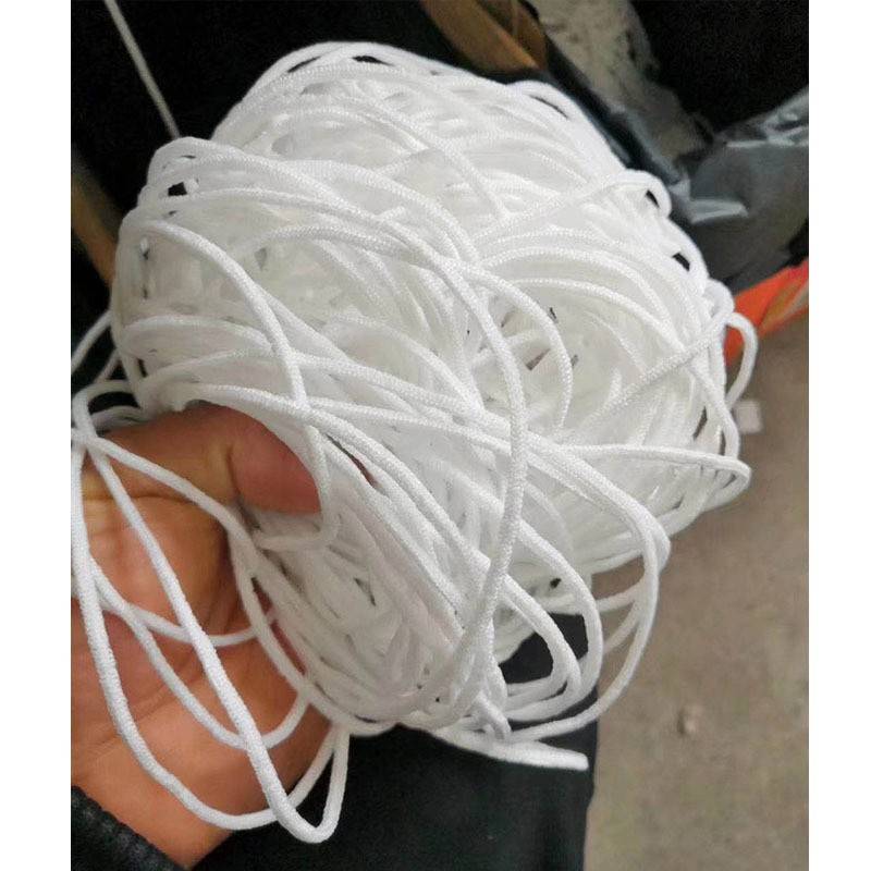 口罩紧绳一次性耳绳口油罩带挂弹力耳带白色圆松芯扁口罩绳