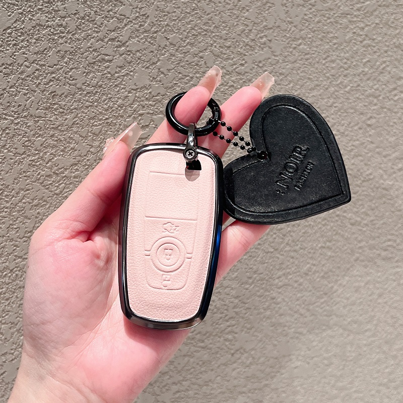 适用于福特蒙迪欧钥匙套锐际锐界探险者车福克斯猛禽野马女壳扣包