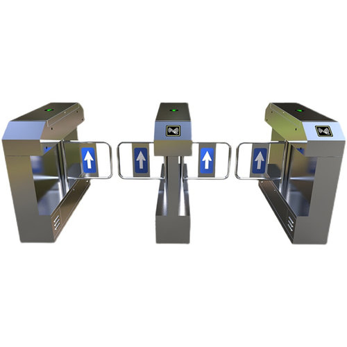 工地三辊闸摆闸翼l闸人行通道闸机健康码测温人脸识别门禁三棍闸