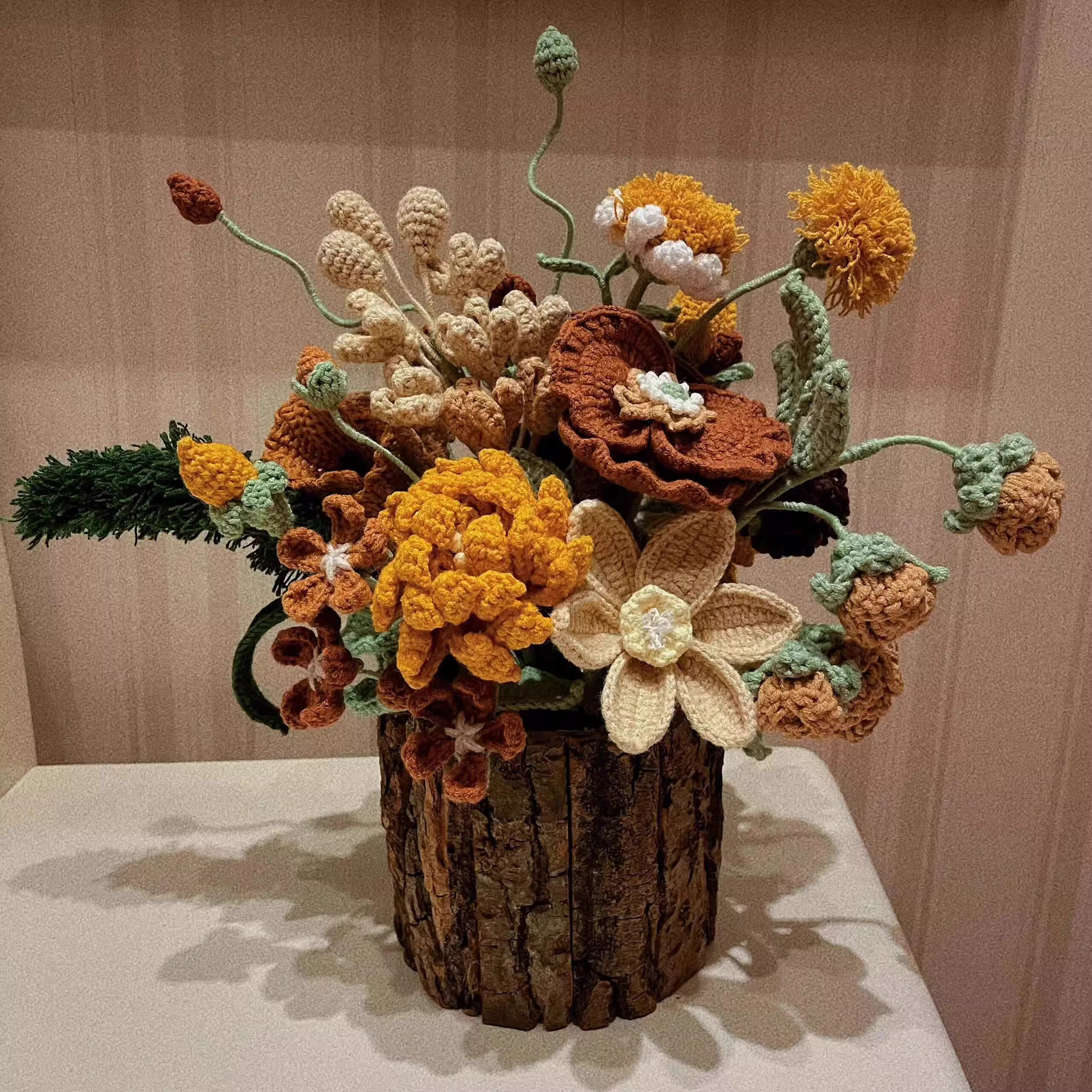 手工编织花篮雪妃尔品牌线材diy材料包玫瑰花篮送女朋友闺蜜礼物,服饰配件/皮带/帽子/围巾,DIY编织材料包,淘宝优惠券,粉丝福利购,淘宝优惠卷